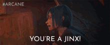 Youre A Jinx Vi GIF - Youre A Jinx Vi Powder GIFs