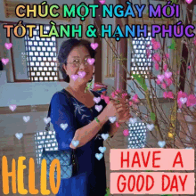 Thu Sang Hello GIF - Thu Sang Hello Chuc Ngay Moi GIFs