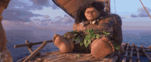 Moana Maui GIF - Moana Maui Swim GIFs