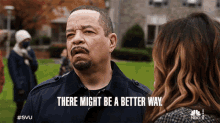There Might Be A Better Way Odafin Tutuola GIF - There Might Be A Better Way Odafin Tutuola Law And Order Special Victims Unit GIFs