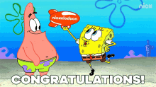 Congratulations Spongebob GIF - Congratulations Spongebob Patrick GIFs