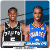 San Antonio Spurs Vs. Oklahoma City Thunder Pre Game GIF - Nba Basketball Nba 2021 GIFs