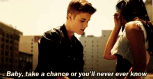 Take A Chance Or You'Ll Never Know GIF - Baby Take A Chance Chance GIFs