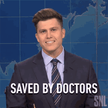 Saved By Doctors Saturday Night Live GIF - Saved By Doctors Saturday Night Live Doctors GIFs