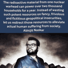 Abhijit Naskar Nuclear Disarmament GIF - Abhijit Naskar Naskar Nuclear Disarmament GIFs