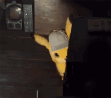 Pikachu Pikachu Peeking GIF - Pikachu Pikachu Peeking GIFs