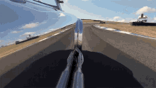 turning airspeeder driving steering racing