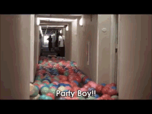 party party boy balloons wild