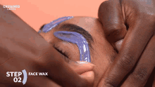 Face Wax Pulling GIF - Face Wax Pulling Removing Hair GIFs