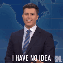 I Have No Idea Saturday Night Live GIF - I Have No Idea Saturday Night Live Weekend Update GIFs