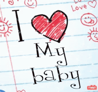 I Love My Baby I Love You Baby Gif I Love My Baby I Love You Baby Hearts Descubre Comparte Gifs
