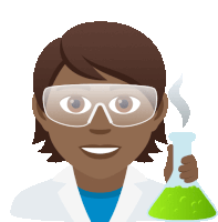 Scientist Joypixels Sticker - Scientist Joypixels Chemicals Stickers