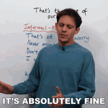 Its Absolutely Fine Benjamin GIF - Its Absolutely Fine Benjamin Engvid GIFs