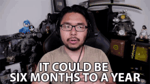 It Could Be Six Months To A Year Might Take Longer GIF - It Could Be Six Months To A Year Might Take Longer Could Take Forever GIFs