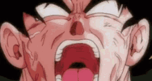Goku Scream GIF - Goku Scream Dragon Ball Z GIFs