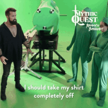 Greased Up Take My Shirt Off GIF - Greased Up Take My Shirt Off Green Screen GIFs