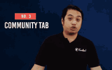 Community Tab Label GIF - Community Tab Label Section GIFs