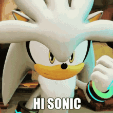 Hi Sonic GIF - Hi Sonic Silver GIFs