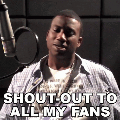 To all my fans