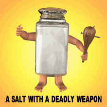 Assault With Deadly Weapon Salt GIF - Assault With Deadly Weapon Assault Salt GIFs