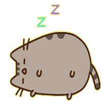 Sleeping Pusheen Gifs 