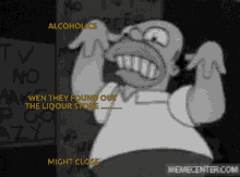 scared homer