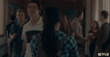 Bumping Into Someone Leah Lewis GIF - Bumping Into Someone Leah Lewis The Half Of It GIFs