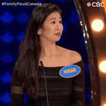 Yes Vivian GIF - Yes Vivian Family Feud Canada GIFs