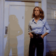 Laurie Strode Friday The13th GIF - Laurie Strode Friday The13th Jamie Lee Curtis GIFs