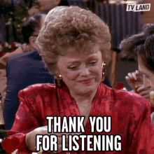 Thank You For Listening Memes Gif