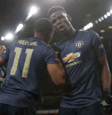 Anthony Martial Paul Pogba GIF - Anthony Martial Paul Pogba Pogba Martial GIFs
