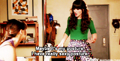 You Never Have To Hunch, So Your Posture Is Better. GIF - Posture Sexy Posture Maybe Its My Posture - Discover & Share GIFs