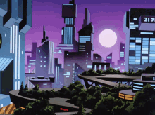 gotham city batman beyond gotham cartoon park gotham city batman beyond gotham cartoon park