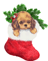 Merry Christmas Puppy Sticker - Merry Christmas Puppy Stocking Stickers
