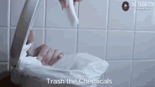 Trash The Chemicals Ditch The Chemicals GIF - Trash The Chemicals Ditch The Chemicals Trash The Detergent GIFs