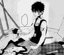 gangsta nicholas brown anime fight gangsta nicholas brown anime fight