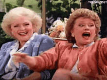 Laughing Golden Girls GIF - Laughing Golden Girls Hysterical Laughing GIFs