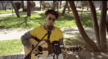 Singing Park GIF - Singing Park Guitar Man GIFs
