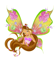 Fairy Flora Sticker - Fairy Flora Winx Stickers