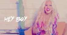 Hey Boy GIF - Christina Aguilera Hey Boy Hello GIFs