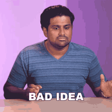 Bad Idea Ashwin Ganesh GIF - Bad Idea Ashwin Ganesh C4etech GIFs