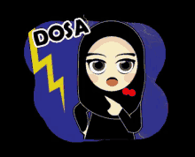 Dosa Loh GIF - Dosa Kartun Muslim Hijaber GIFs