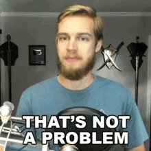 Thats Not The Problem Klaus Gaming GIF - Thats Not The Problem Klaus Gaming No Problemo GIFs