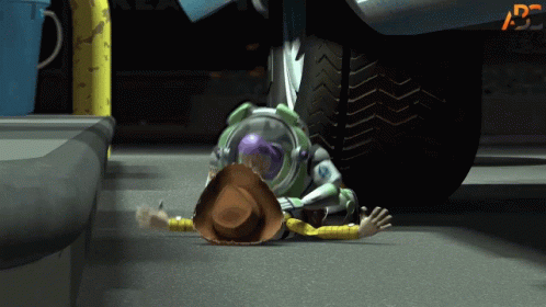 Toy Story Buzz Vs Woody GIF - Toy Story Buzz Vs Woody Woody Vs Buzz GIFs