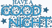 Sweet Dreams Have A Good Night GIF - Sweet Dreams Have A Good Night Blue GIFs