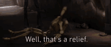 Star Wars Battle Droid GIF - Star Wars Battle Droid Well Thats A Relief GIFs