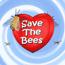 Save The Bees Honey Bee GIF - Save The Bees Bees Bee GIFs