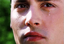 Tear Of Joy GIF - Tear Johnny Depp Crybaby GIFs