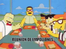 Simpsons Reunion De Empollones Empollón GIF - Simpsons Reunion De Empollones Empollon GIFs