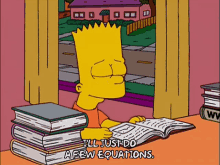 I Will Bart Simpson GIF - I Will Bart Simpson Math GIFs